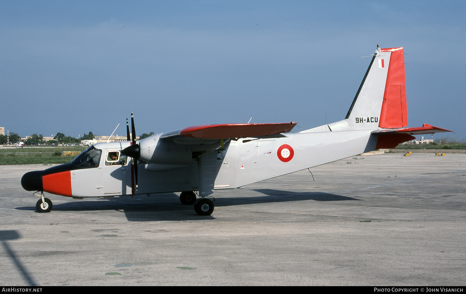 Aircraft Photo of 9H-ACU | Britten-Norman BN-2B-26 Islander | Malta - Air Force | AirHistory.net #533109