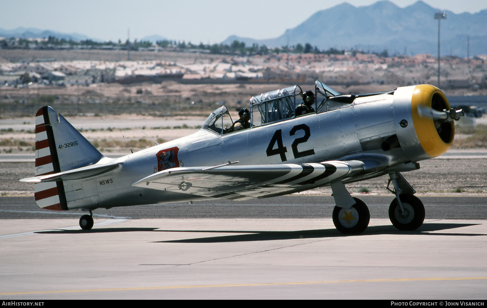 Aircraft Photo of N5WS / 41-32815 | North American AT-6C Texan | USA - Air Force | AirHistory.net #533113