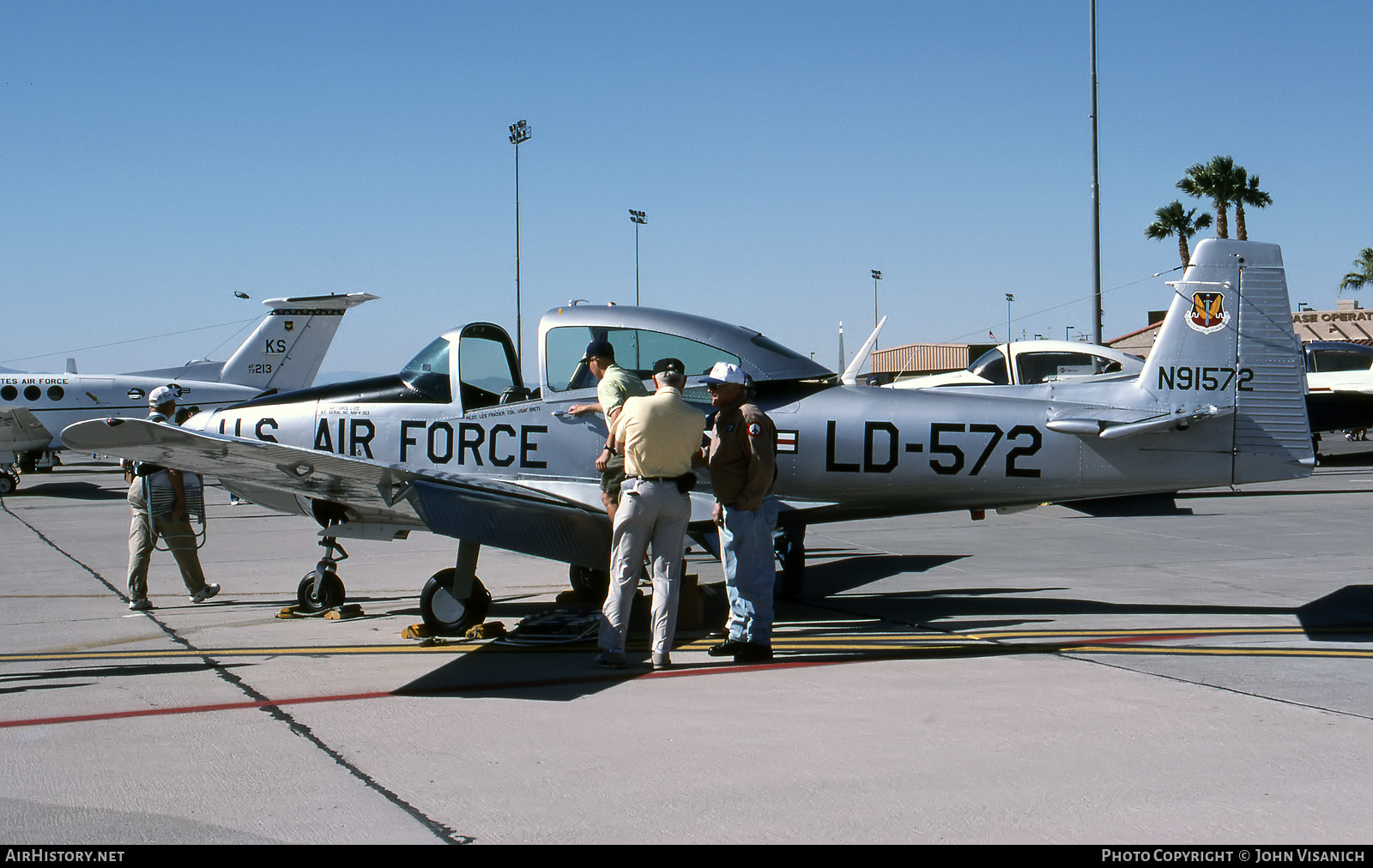 Aircraft Photo of N91572 | North American L-17C Navion (NA-154) | USA - Air Force | AirHistory.net #533117