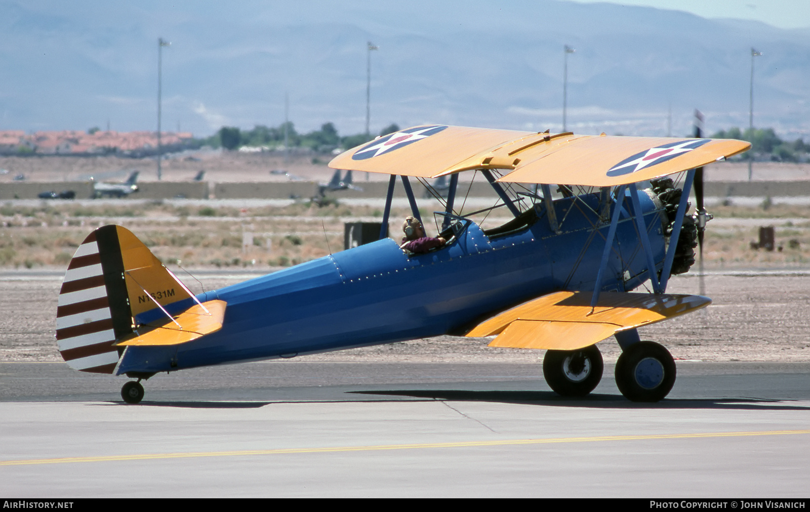 Aircraft Photo of N1631M | Boeing B75N Stearman | USA - Air Force | AirHistory.net #533118