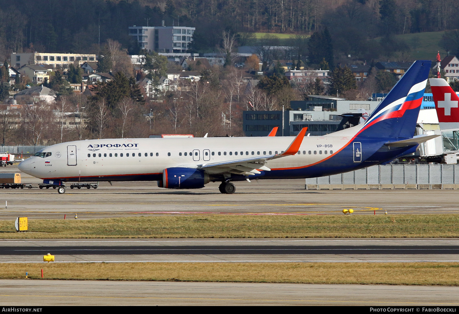 Aircraft Photo of VP-BSB | Boeing 737-8MC | Aeroflot - Russian Airlines | AirHistory.net #533120