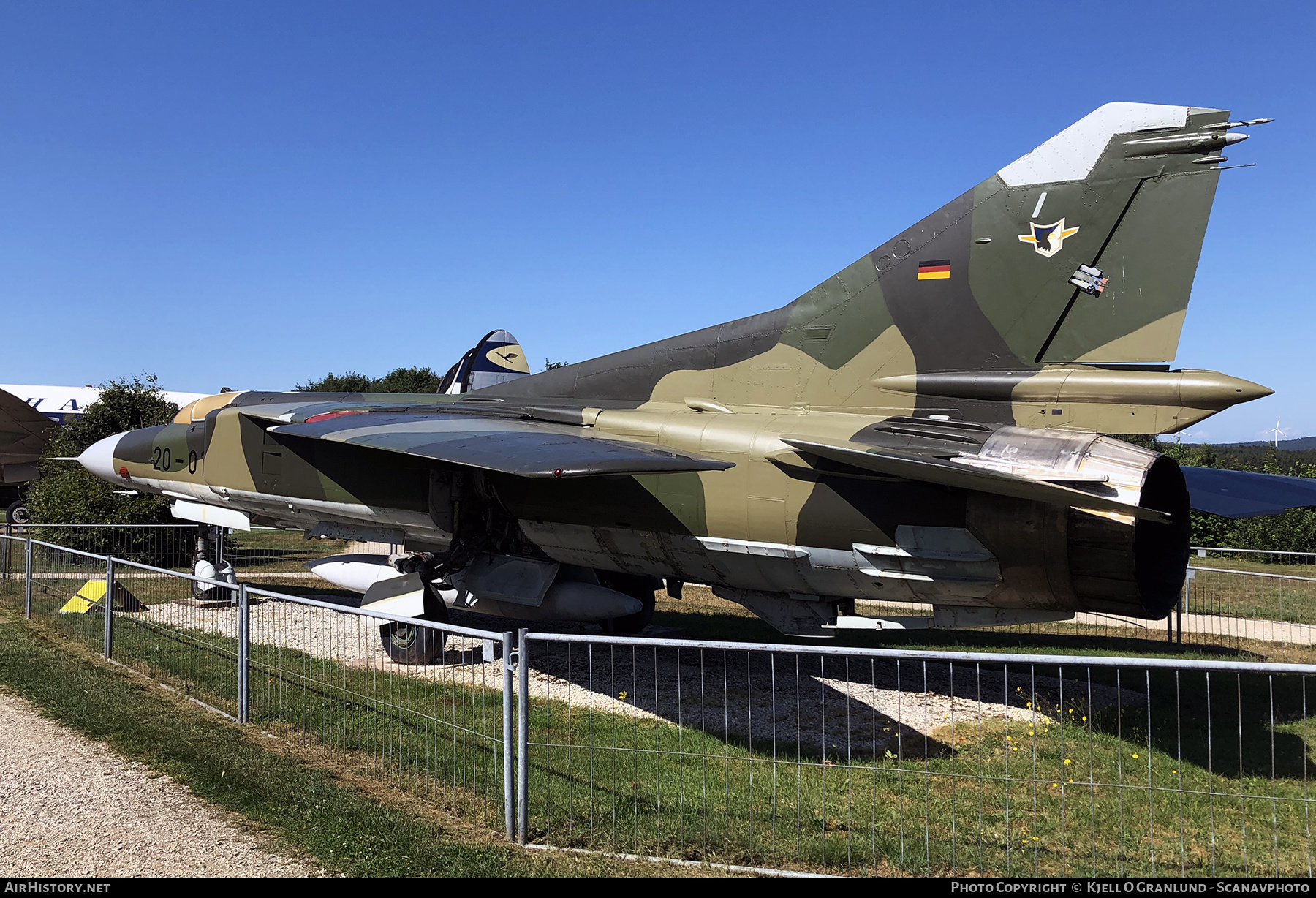 Aircraft Photo of 2001 | Mikoyan-Gurevich MiG-23MF | Germany - Air Force | AirHistory.net #533148