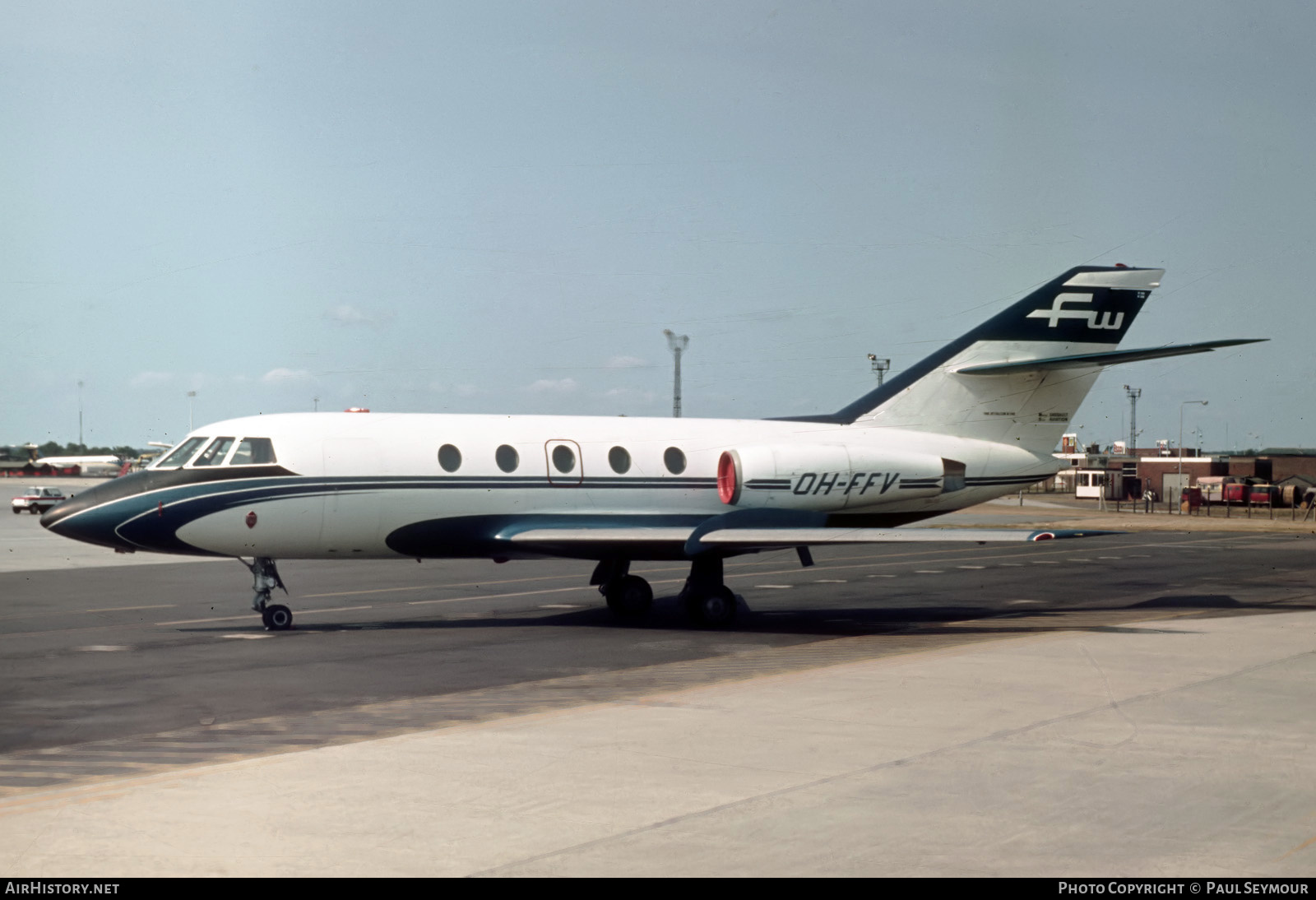 Aircraft Photo of OH-FFV | Dassault Falcon 20F | Finnwings | AirHistory.net #533150