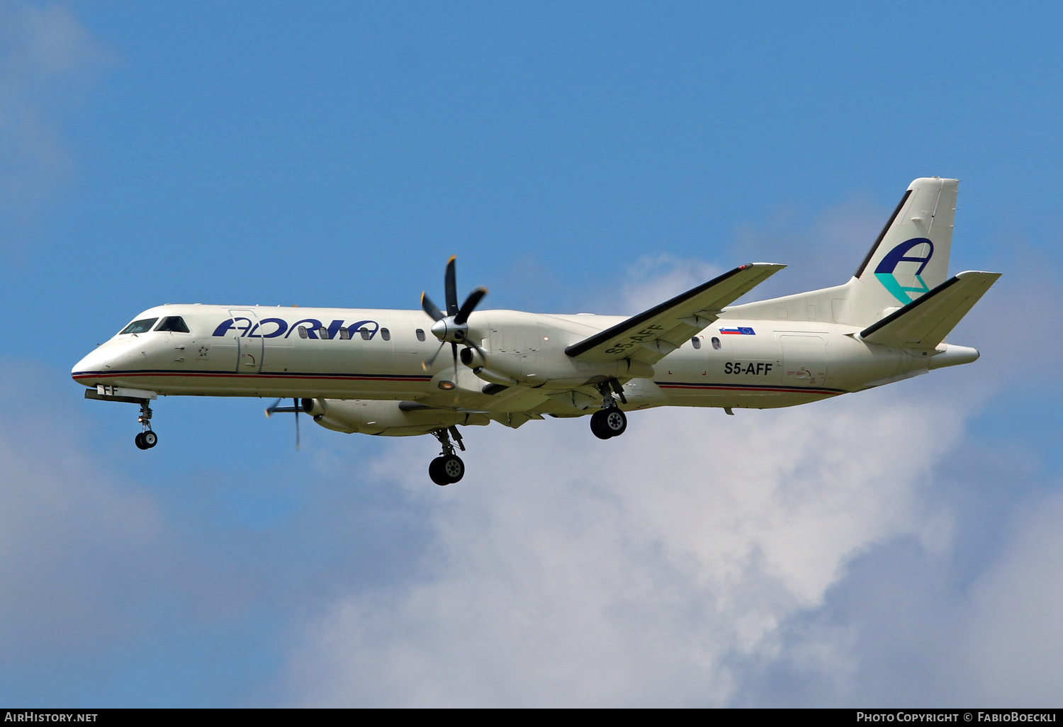 Aircraft Photo of S5-AFF | Saab 2000 | Adria Airways | AirHistory.net #533154