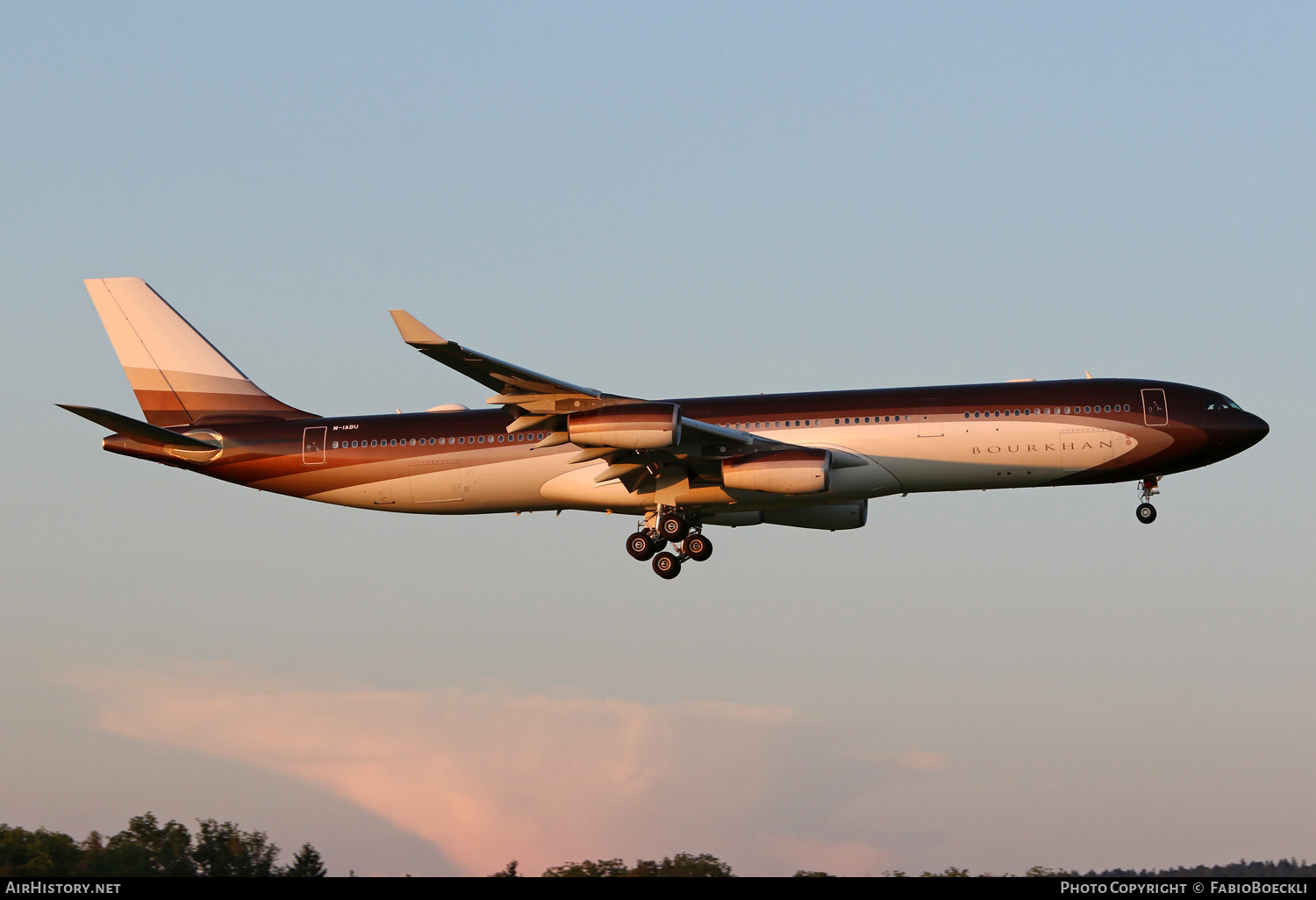 Aircraft Photo of M-IABU | Airbus A340-313X | AirHistory.net #533158
