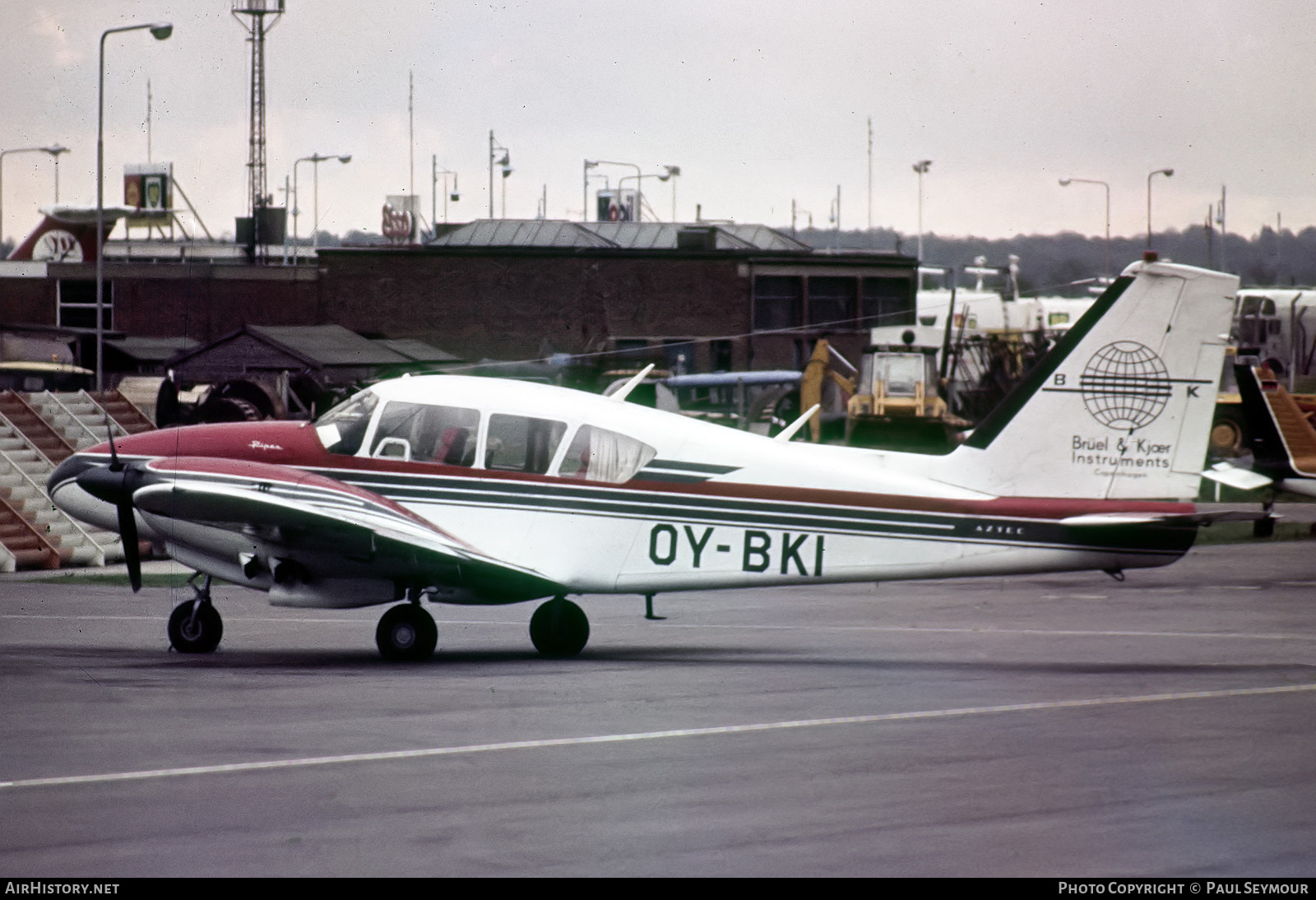 Aircraft Photo of OY-BKI | Piper PA-23-250 Aztec C | Brüel & Kjær | AirHistory.net #533177