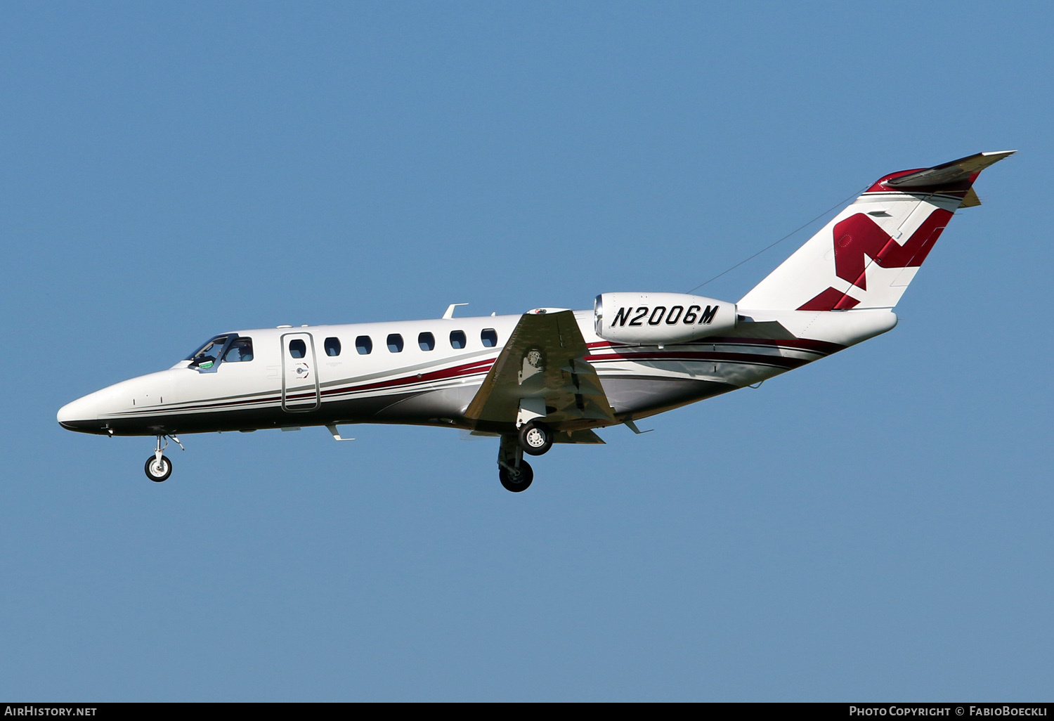 Aircraft Photo of N2006M | Cessna 525B CitationJet CJ3+ | AirHistory.net #533179