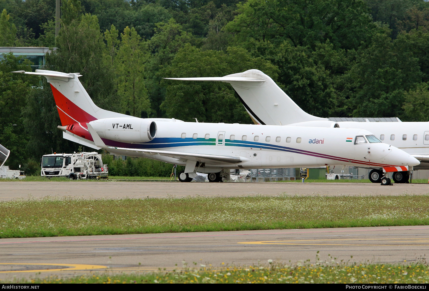 Aircraft Photo of VT-AML | Embraer Legacy 650 (EMB-135BJ) | Adani Group | AirHistory.net #533207