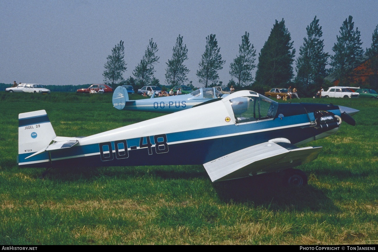 Aircraft Photo of OO-48 | Jodel D-92 Bebe | AirHistory.net #533211