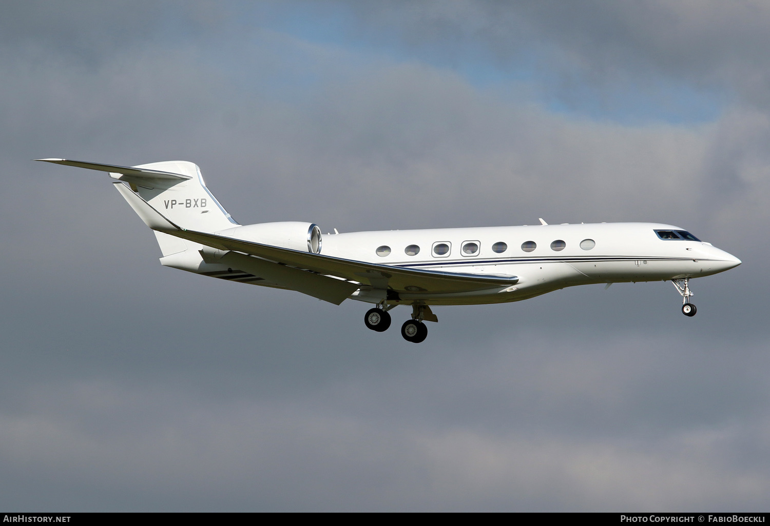 Aircraft Photo of VP-BXB | Gulfstream Aerospace G650ER (G-VI) | AirHistory.net #533224