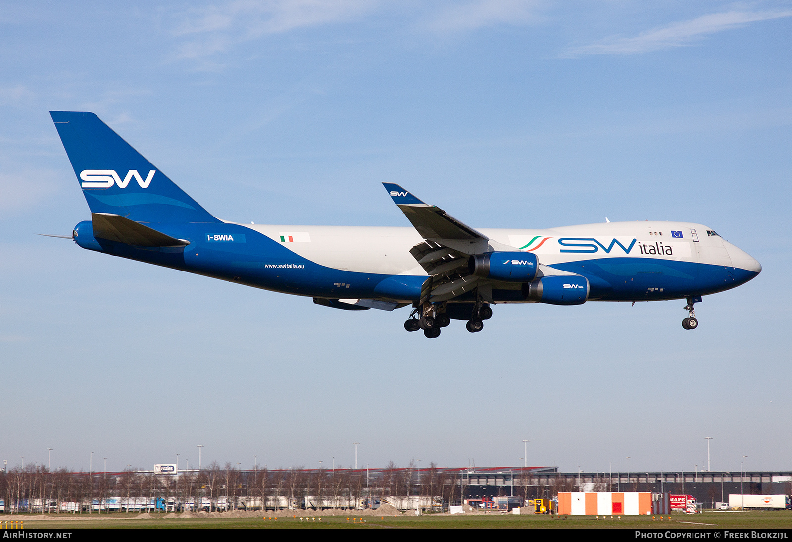 Aircraft Photo of I-SWIA | Boeing 747-4R7F/SCD | SilkWay Italia Airlines | AirHistory.net #533228