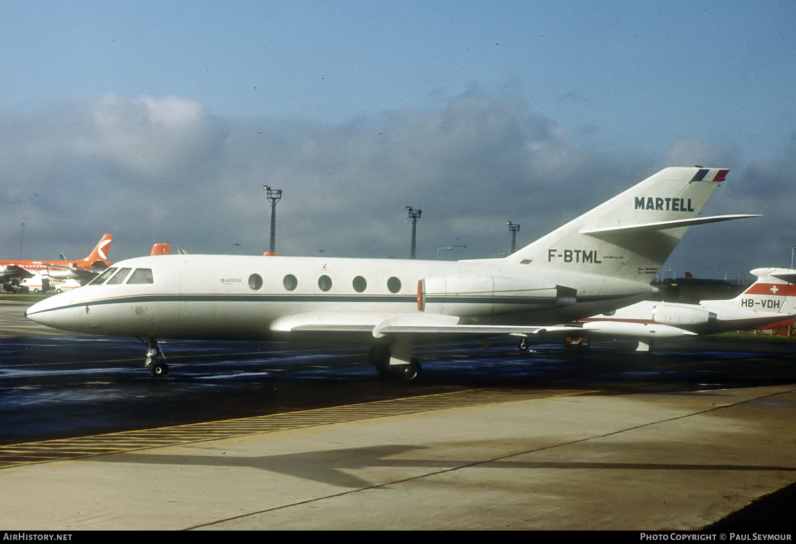Aircraft Photo of F-BTML | Dassault Falcon 20C | Martell | AirHistory.net #533244