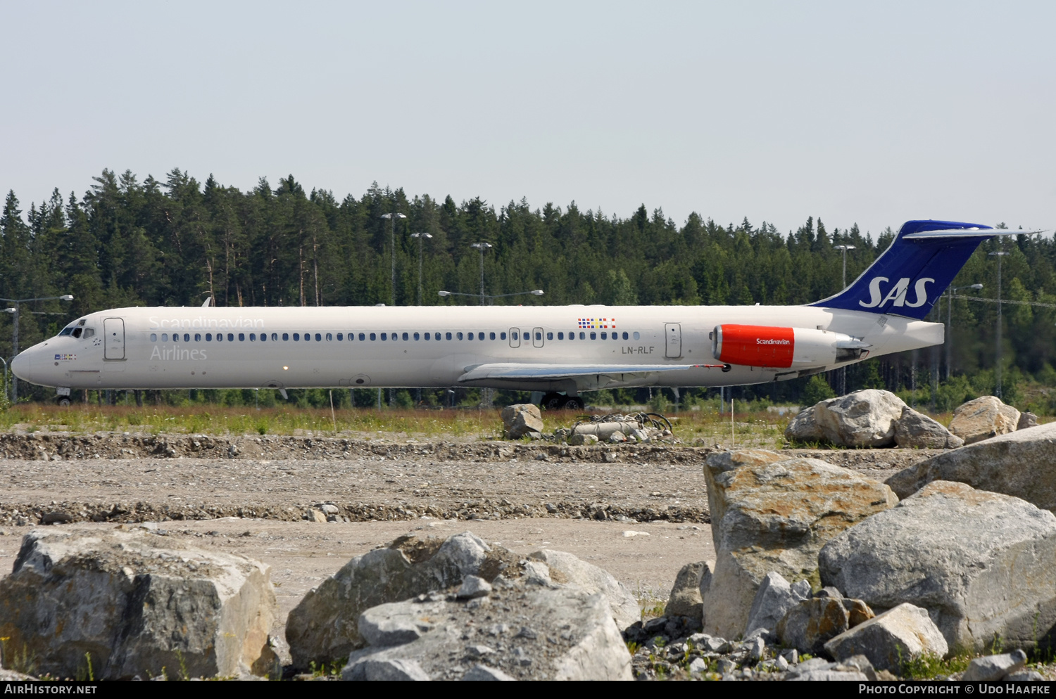 Aircraft Photo of LN-RLF | McDonnell Douglas MD-82 (DC-9-82) | Scandinavian Airlines - SAS | AirHistory.net #533273