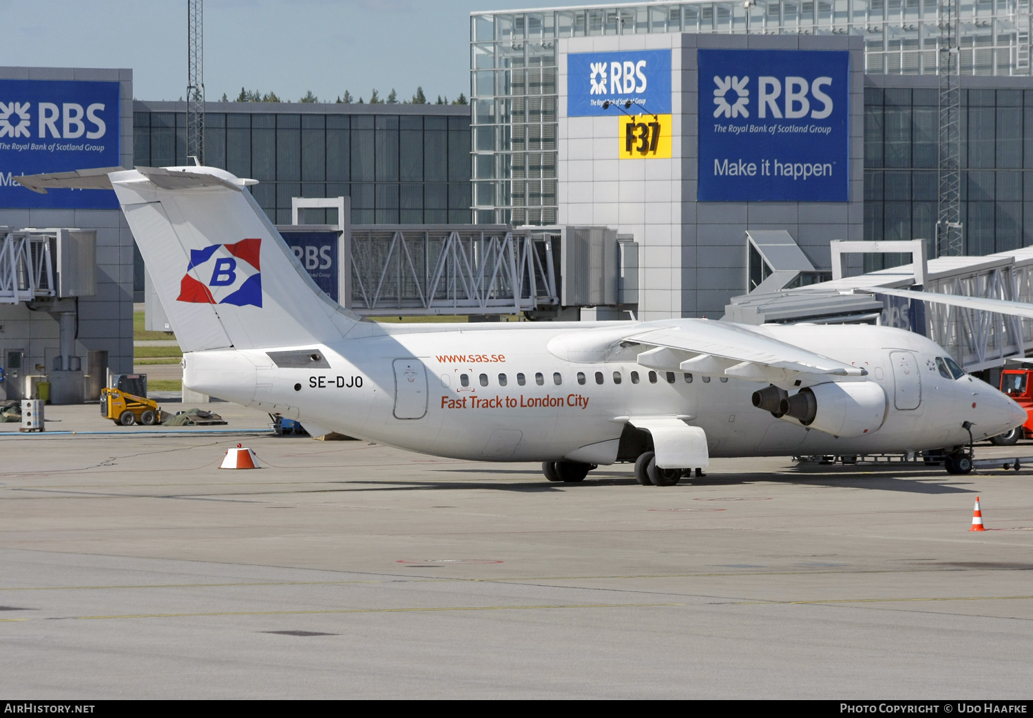 Aircraft Photo of SE-DJO | British Aerospace Avro 146-RJ85 | Transwede Airways | AirHistory.net #533278