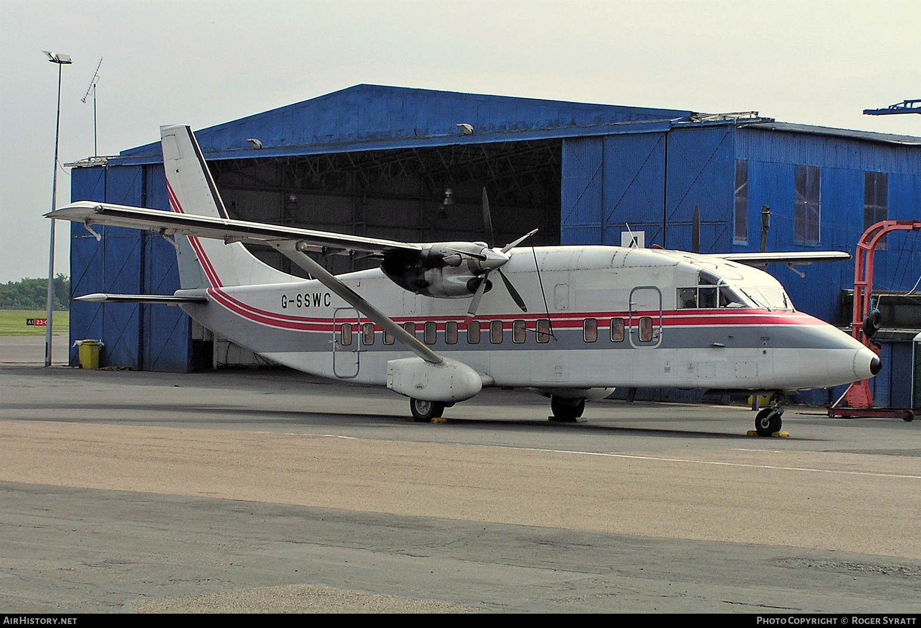 Aircraft Photo of G-SSWC | Short 360-200 | AirHistory.net #533300