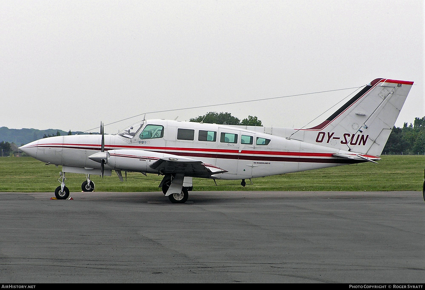Aircraft Photo of OY-SUN | Cessna 402C Businessliner-II | AirHistory.net #533301