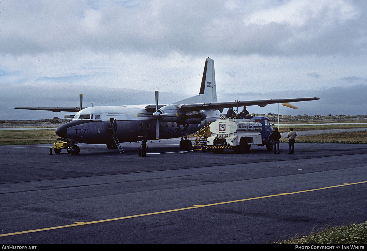 Aircraft Photo of TC-71 | Fokker F27-400M Troopship | Argentina - Air Force | AirHistory.net #533309
