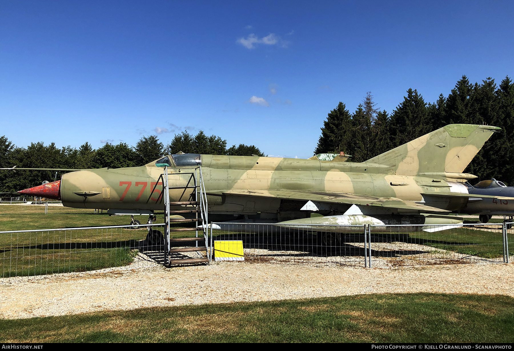 Aircraft Photo of 775 | Mikoyan-Gurevich MiG-21MF-75 | East Germany - Air Force | AirHistory.net #533323