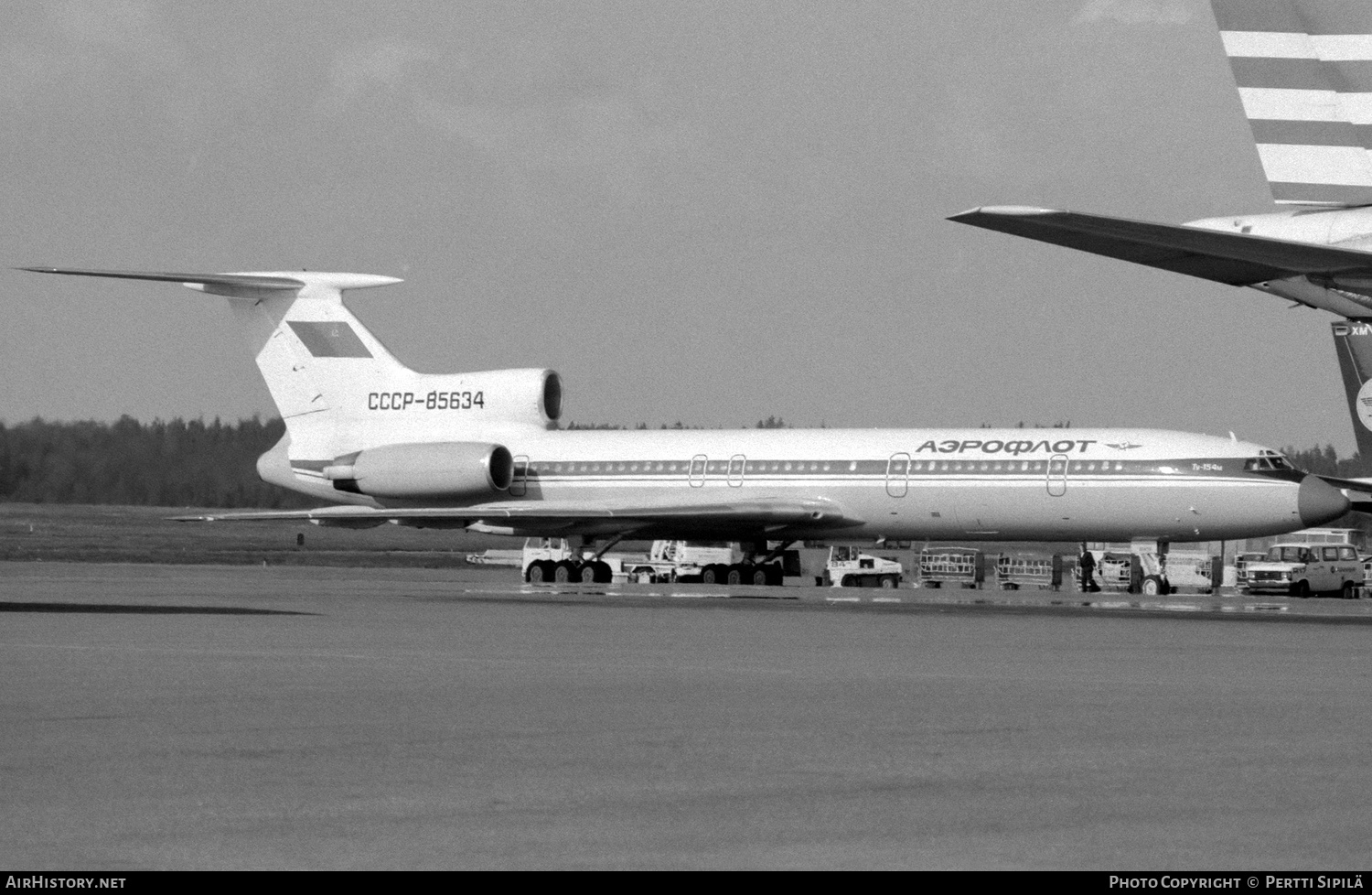 Aircraft Photo of CCCP-85634 | Tupolev Tu-154M | Aeroflot | AirHistory.net #533330