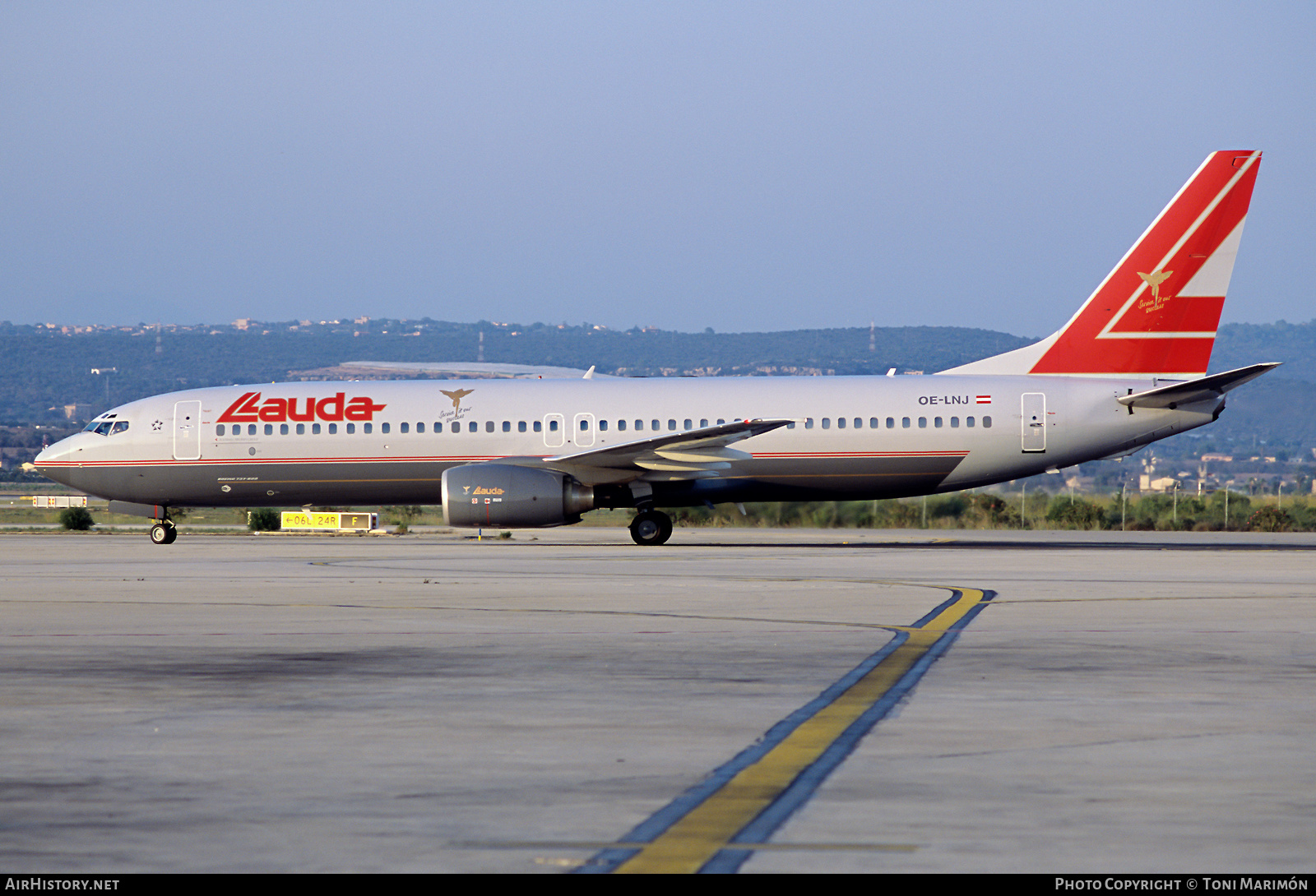 Aircraft Photo of OE-LNJ | Boeing 737-8Z9 | Lauda Air | AirHistory.net #533331