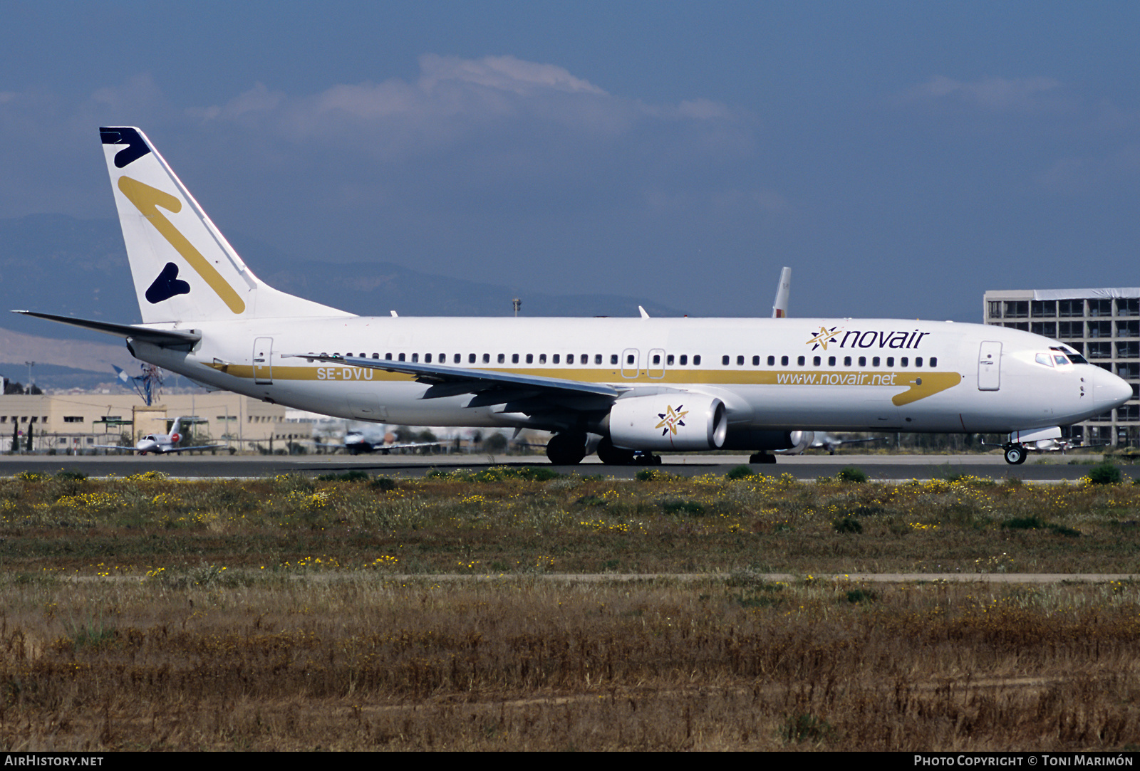 Aircraft Photo of SE-DVU | Boeing 737-85F | Novair | AirHistory.net #533333