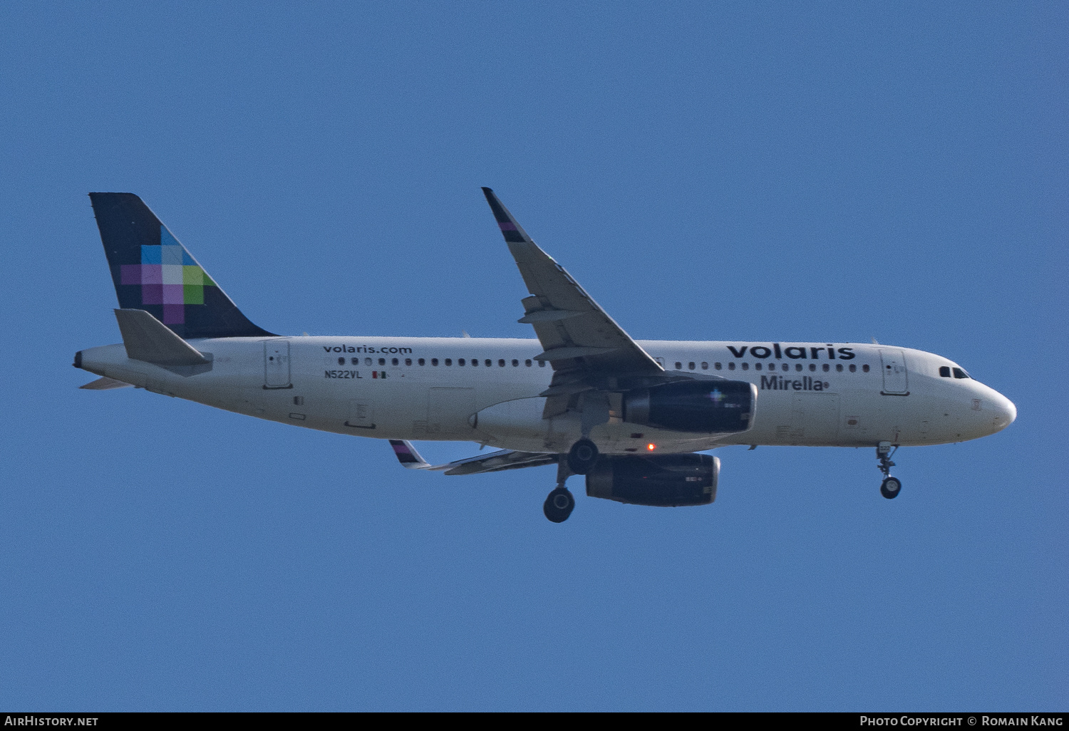 Aircraft Photo of N522VL | Airbus A320-233 | Volaris | AirHistory.net #533338