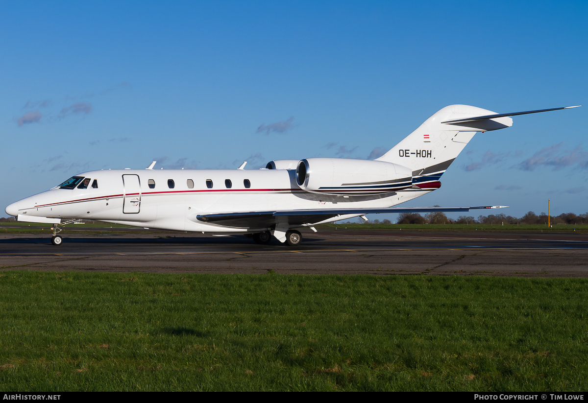 Aircraft Photo of OE-HOH | Cessna 750 Citation X | AirHistory.net #533366