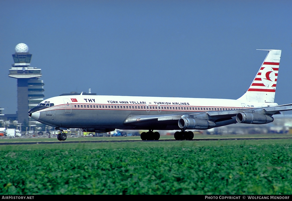 Aircraft Photo of TC-JBS | Boeing 707-321B | THY Türk Hava Yolları - Turkish Airlines | AirHistory.net #533369