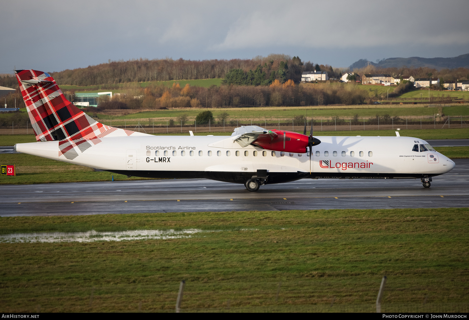 Aircraft Photo of G-LMRX | ATR ATR-72-500/F (ATR-72-212A) | Loganair | AirHistory.net #533375