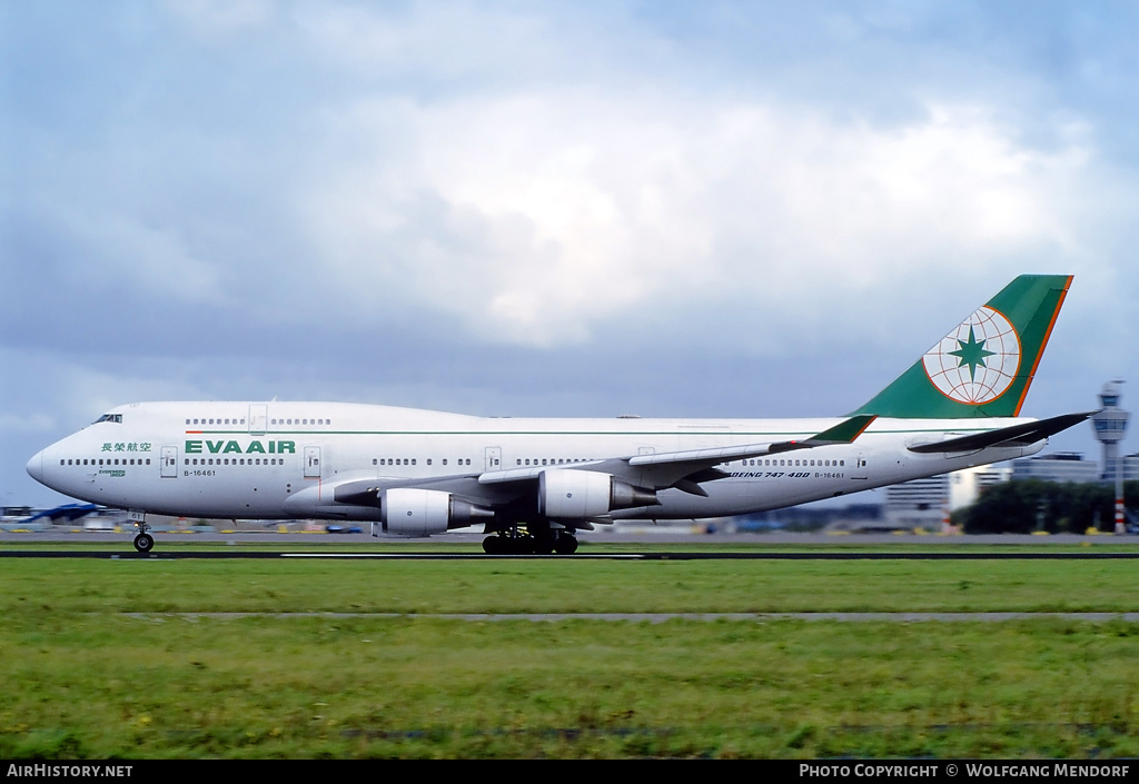 Aircraft Photo of B-16461 | Boeing 747-45EM | EVA Air | AirHistory.net #533377
