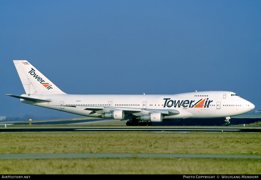 Aircraft Photo of N616FF | Boeing 747-212B | Tower Air | AirHistory.net #533380