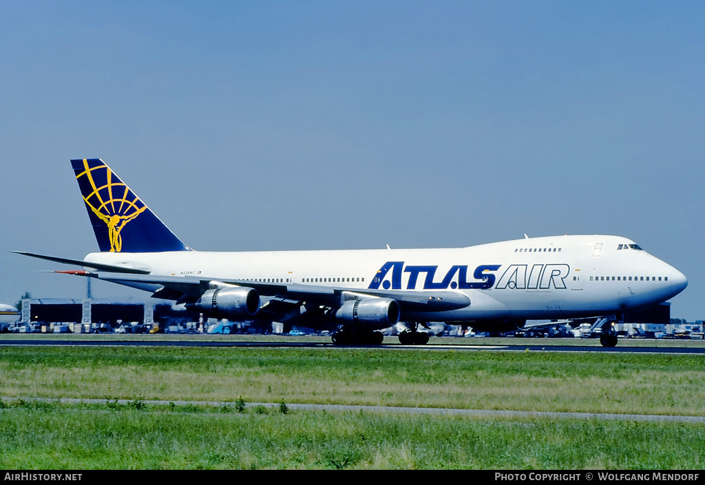 Aircraft Photo of N534MC | Boeing 747-2F6B(SF) | Atlas Air | AirHistory.net #533383
