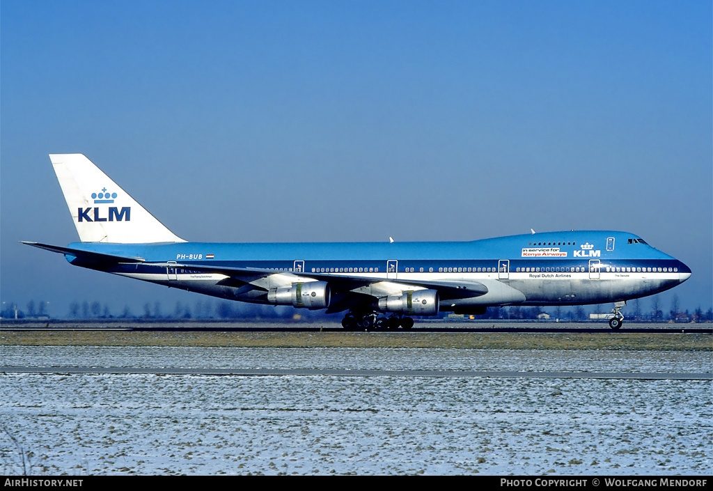 Aircraft Photo of PH-BUB | Boeing 747-206B | KLM - Royal Dutch Airlines | AirHistory.net #533385