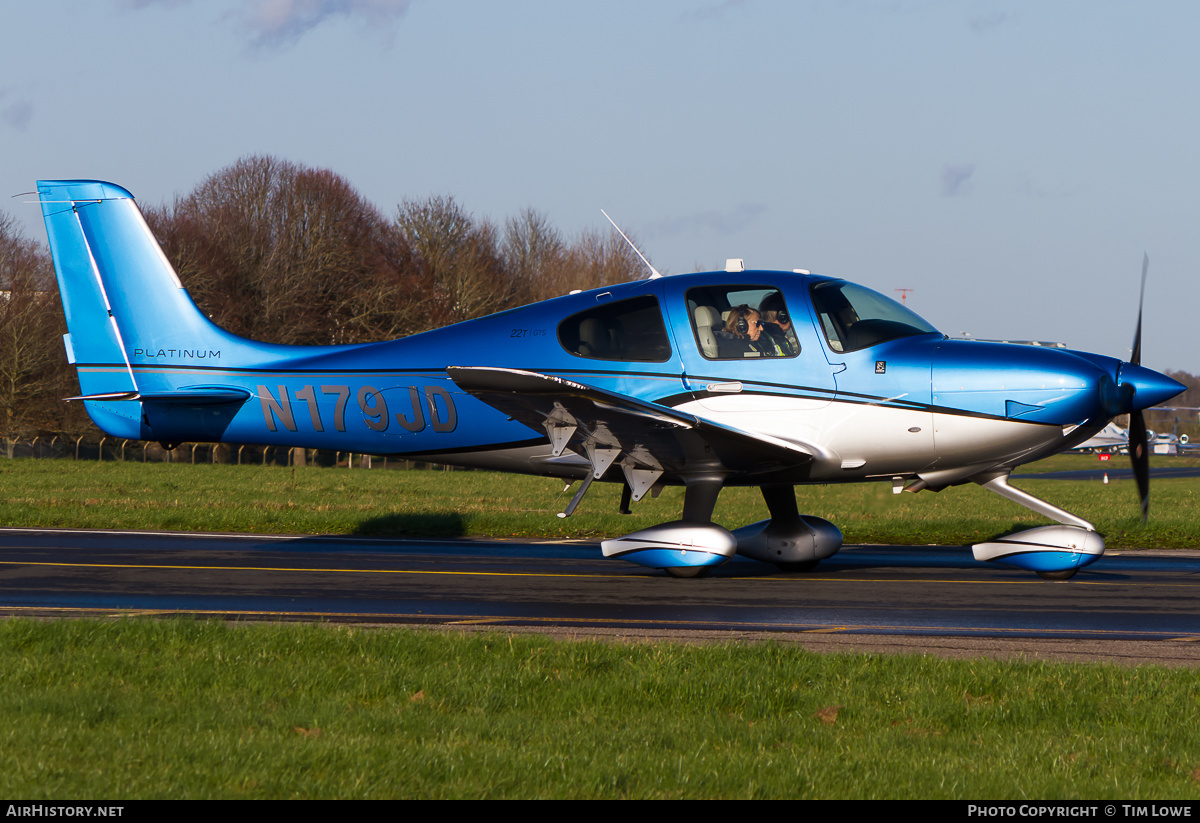 Aircraft Photo of N179JD | Cirrus SR-22T G6-GTS Platinum | AirHistory.net #533388