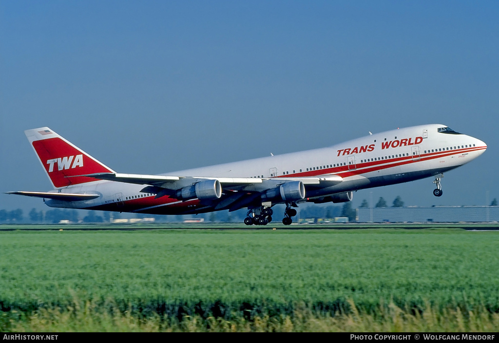Aircraft Photo of N133TW | Boeing 747-156 | Trans World Airlines - TWA | AirHistory.net #533391