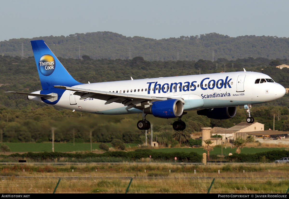 Aircraft Photo of OY-VKM | Airbus A320-214 | Thomas Cook Airlines Scandinavia | AirHistory.net #533395