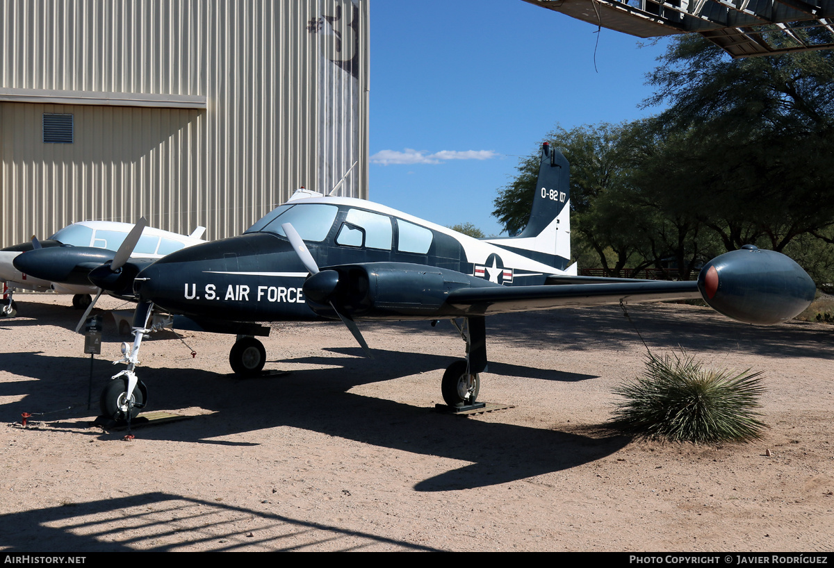 Aircraft Photo of 58-2107 / 0-82107 | Cessna GU-3A Blue Canoe (310A/L-27A) | USA - Air Force | AirHistory.net #533398