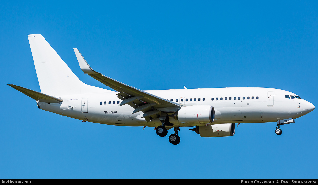 Aircraft Photo of VH-NHW | Boeing 737-7K2 | AirHistory.net #533424