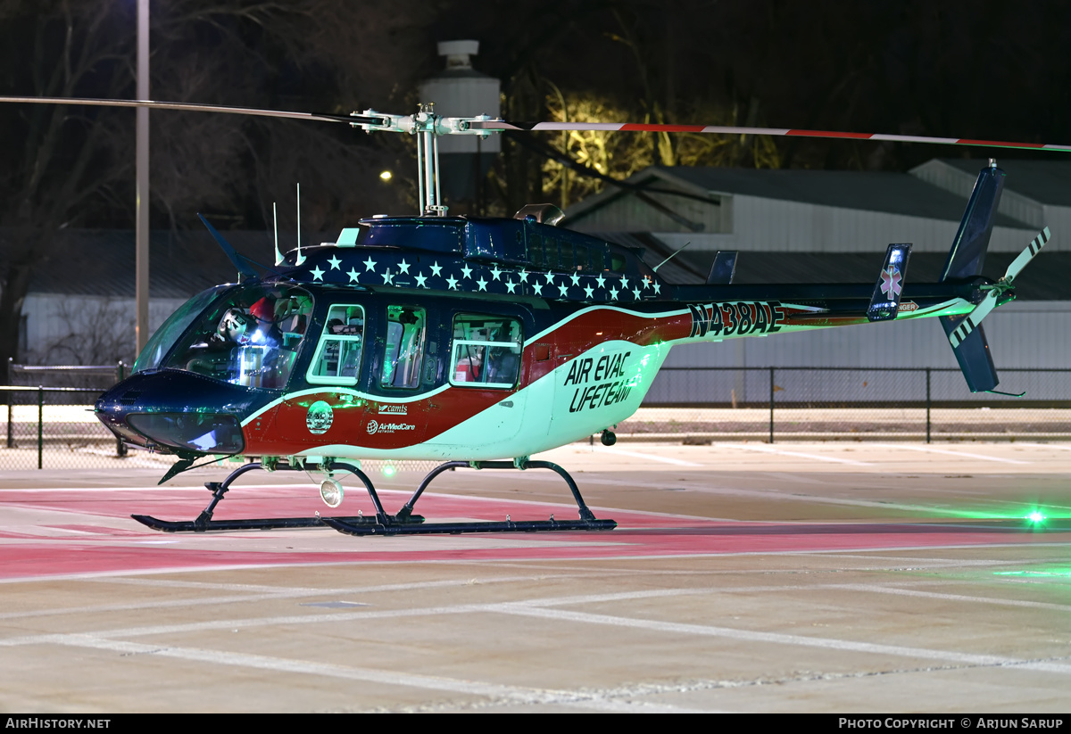Aircraft Photo of N438AE | Bell 206L-4 LongRanger IV | Air Evac Lifeteam | AirHistory.net #533425