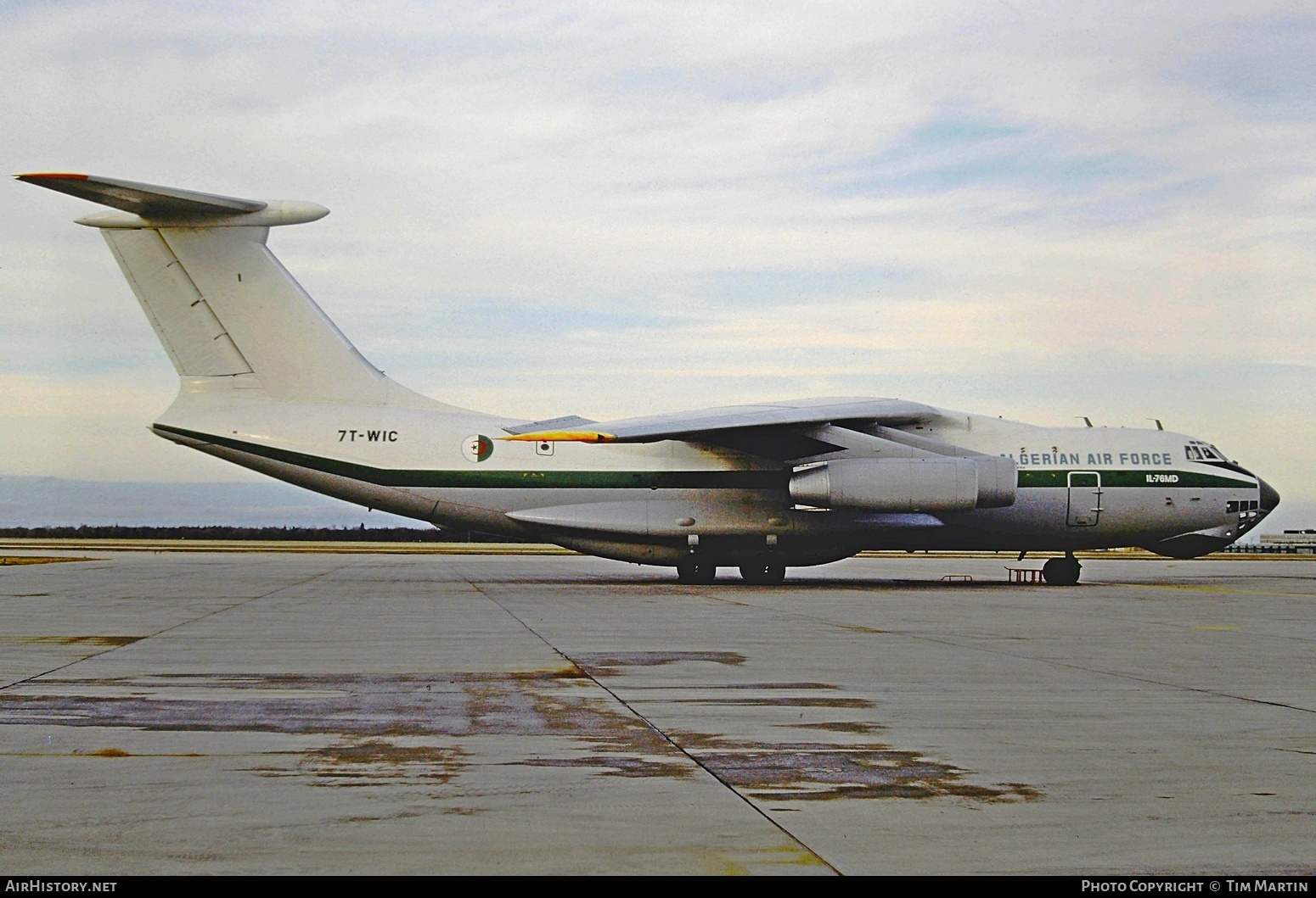 Aircraft Photo of 7T-WIC | Ilyushin Il-76MD | Algeria - Air Force | AirHistory.net #533433