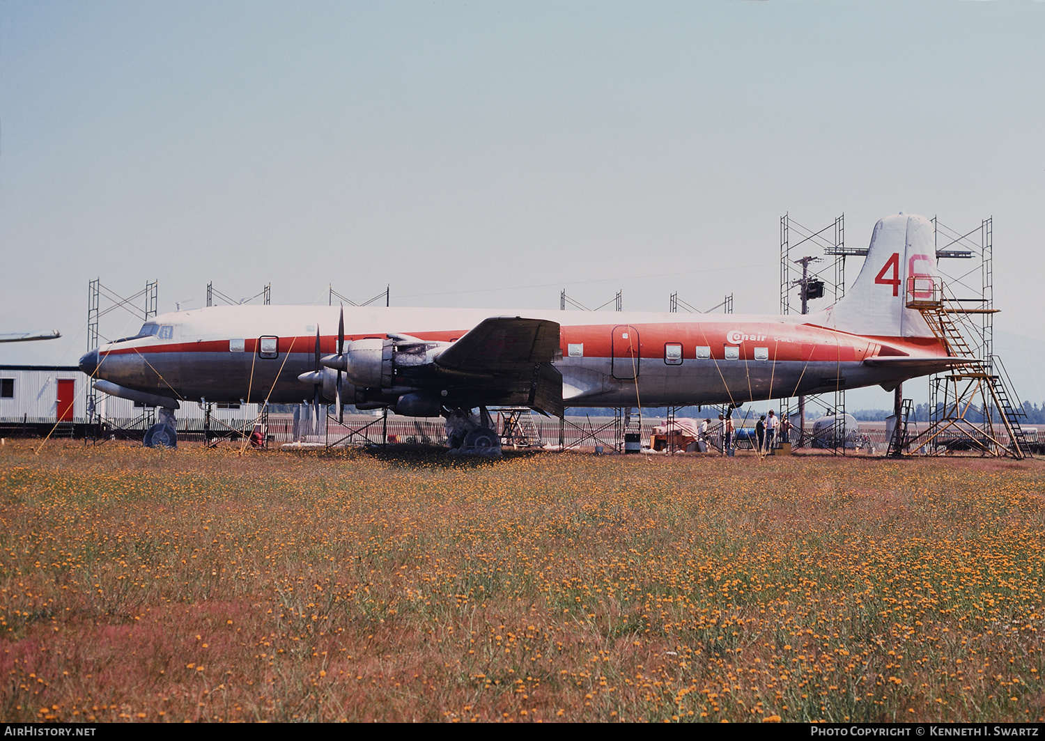 Aircraft Photo of C-GHLY | Douglas DC-6B | Conair Aviation | AirHistory.net #533434
