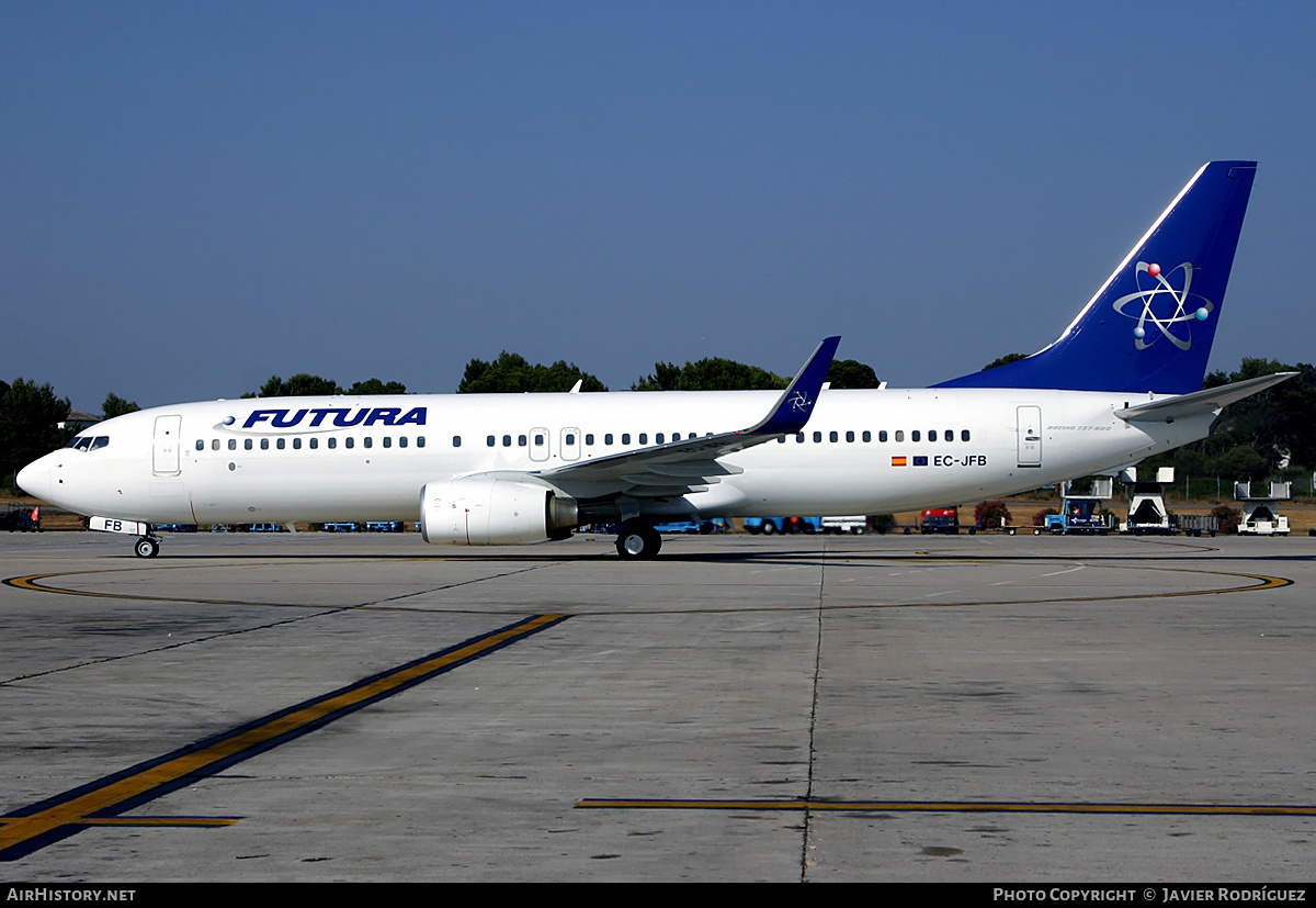 Aircraft Photo of EC-JFB | Boeing 737-86N | Futura International Airways | AirHistory.net #533438