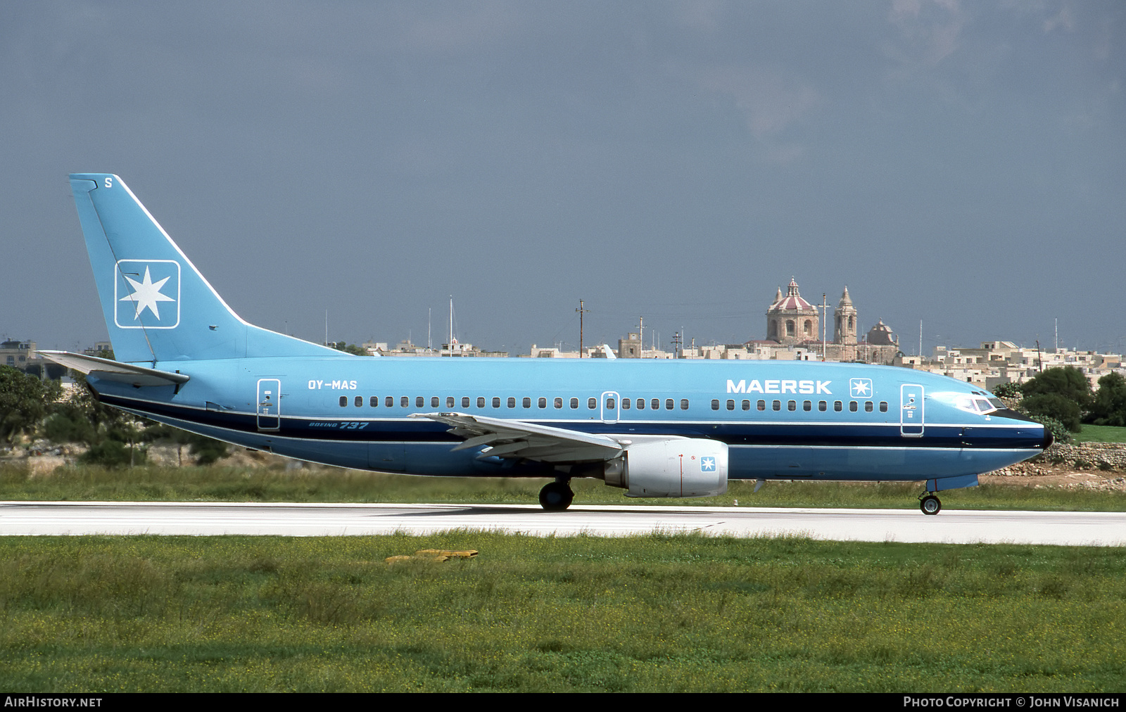 Aircraft Photo of OY-MAS | Boeing 737-3L9 | Maersk Air | AirHistory.net #533442