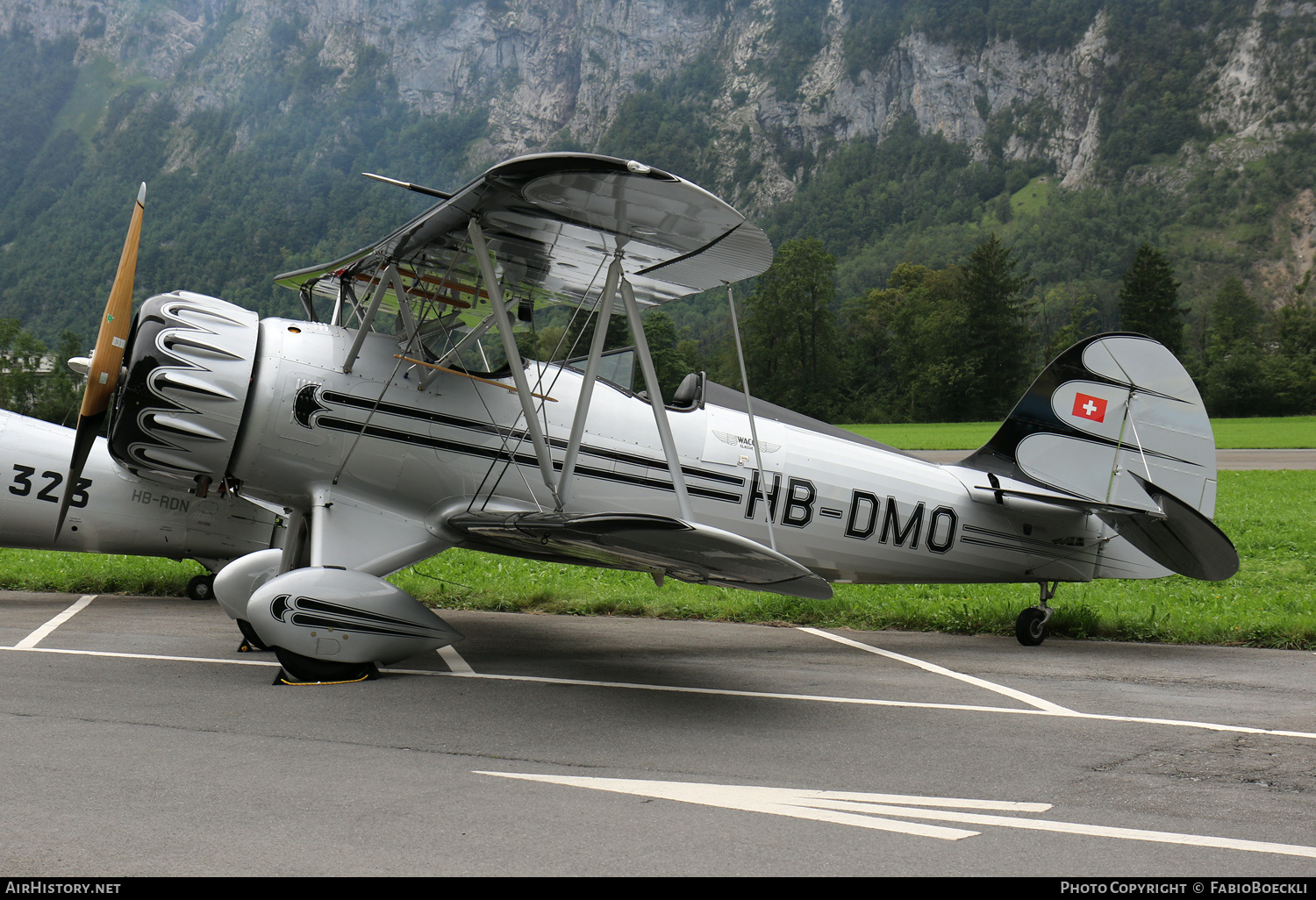 Aircraft Photo of HB-DMO | Waco YMF-5C | AirHistory.net #533444