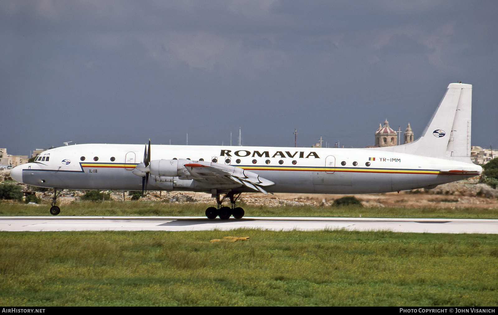 Aircraft Photo of YR-IMM | Ilyushin Il-18D | Romavia | AirHistory.net #533445