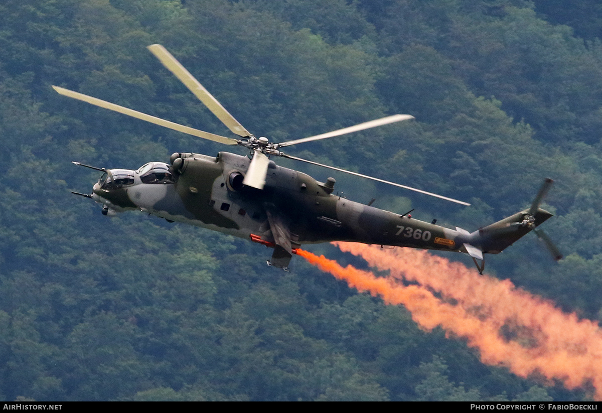 Aircraft Photo of 7360 | Mil Mi-35 | Czechia - Air Force | AirHistory.net #533458