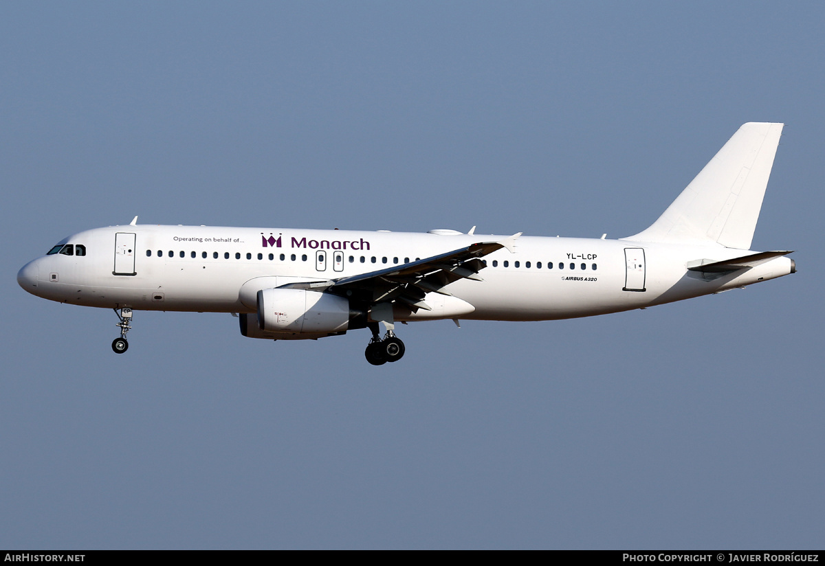 Aircraft Photo of YL-LCP | Airbus A320-232 | Monarch Airlines | AirHistory.net #533463
