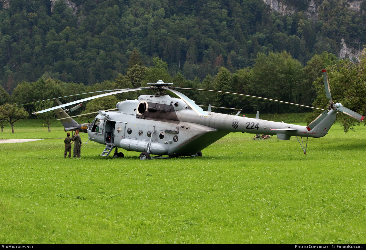 Aircraft Photo of 224 | Mil Mi-171Sh | Croatia - Air Force | AirHistory.net #533470