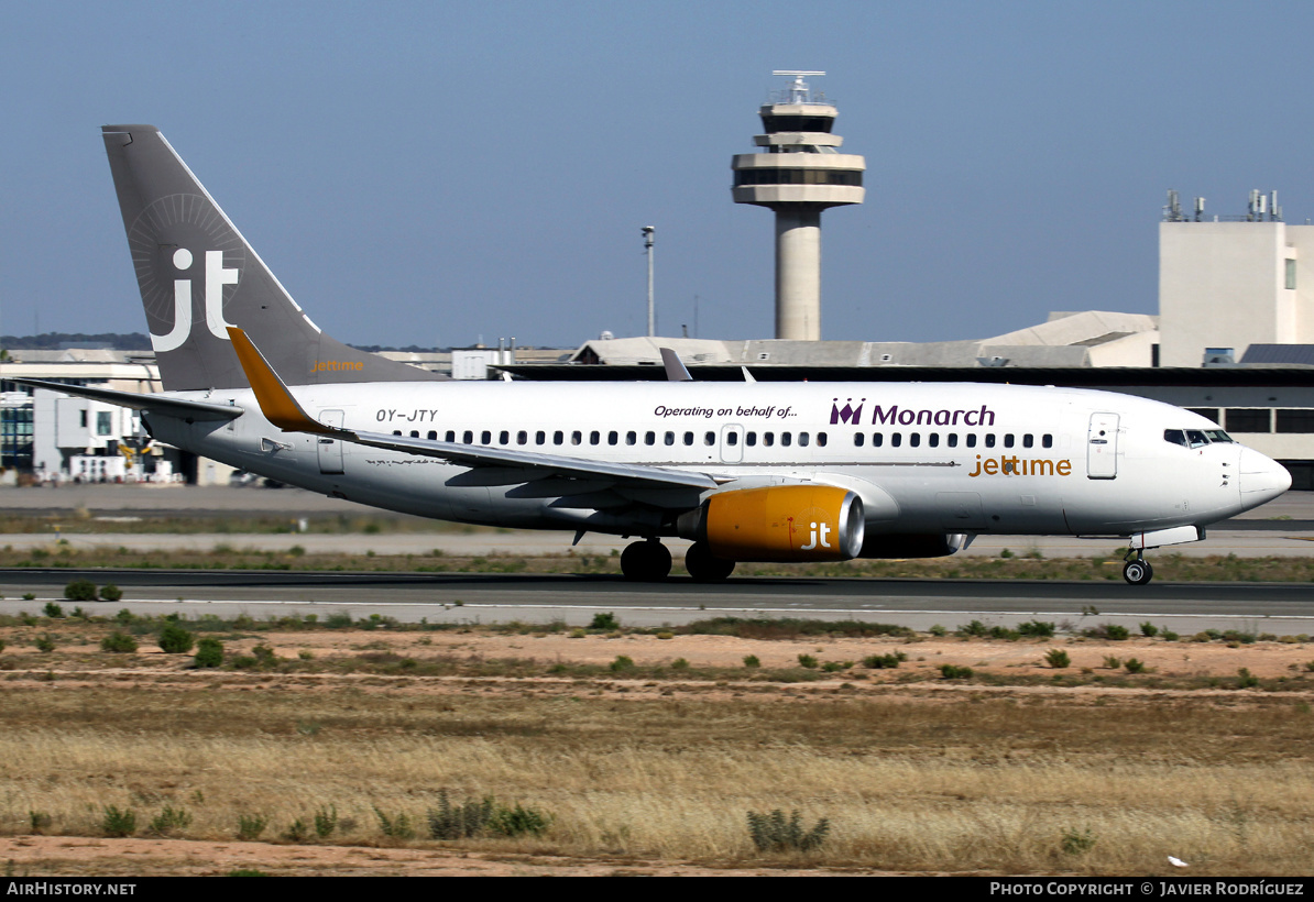 Aircraft Photo of OY-JTY | Boeing 737-7Q8 | Jettime | AirHistory.net #533472
