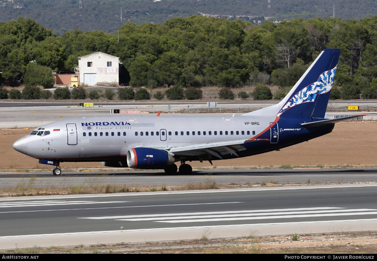 Aircraft Photo of VP-BRG | Boeing 737-53C | Nordavia - Regional Airlines | AirHistory.net #533483